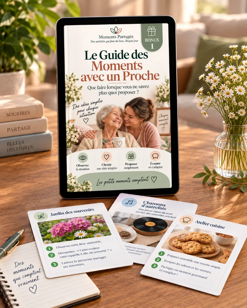 Bonus 1 : Le Guide des Moments avec un Proche